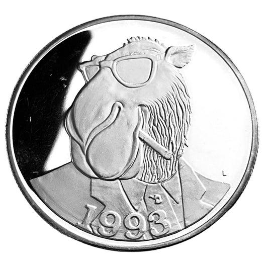 1 ozt Camel Cigarettes 999 Silver Round