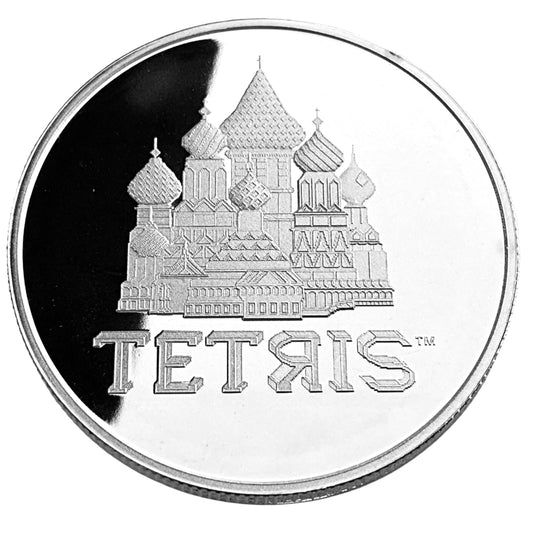 1 ozt St. Basil's Cathedral Tetris 999 Coin