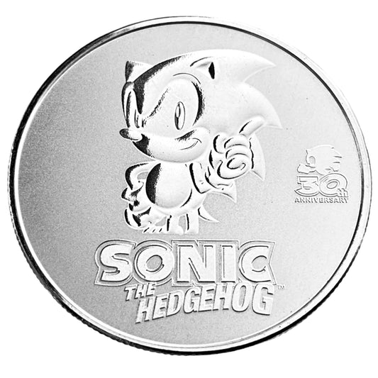 1 ozt Sonic the Hedgehog Sega 999 Coin