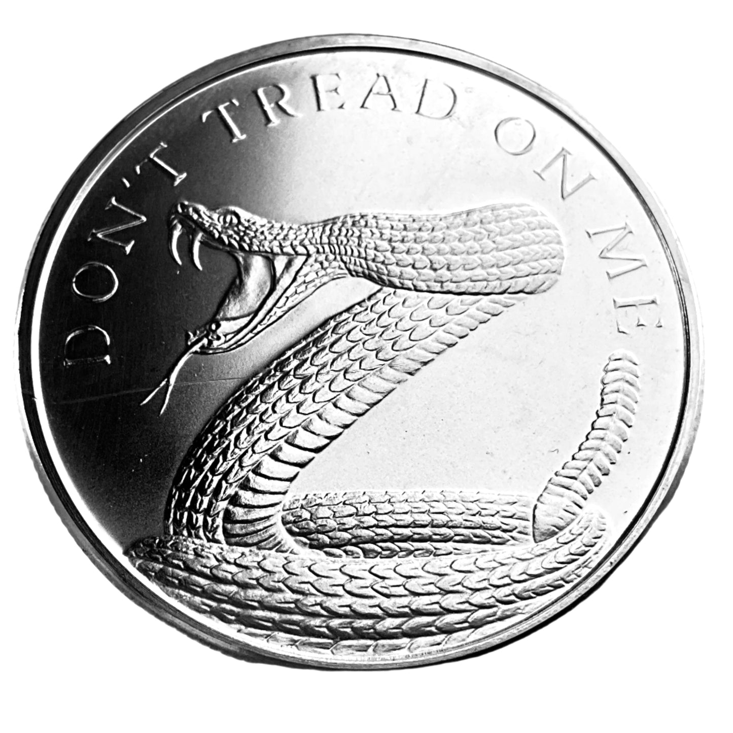 1 ozt Don't Tread on Me 999 Silver Round