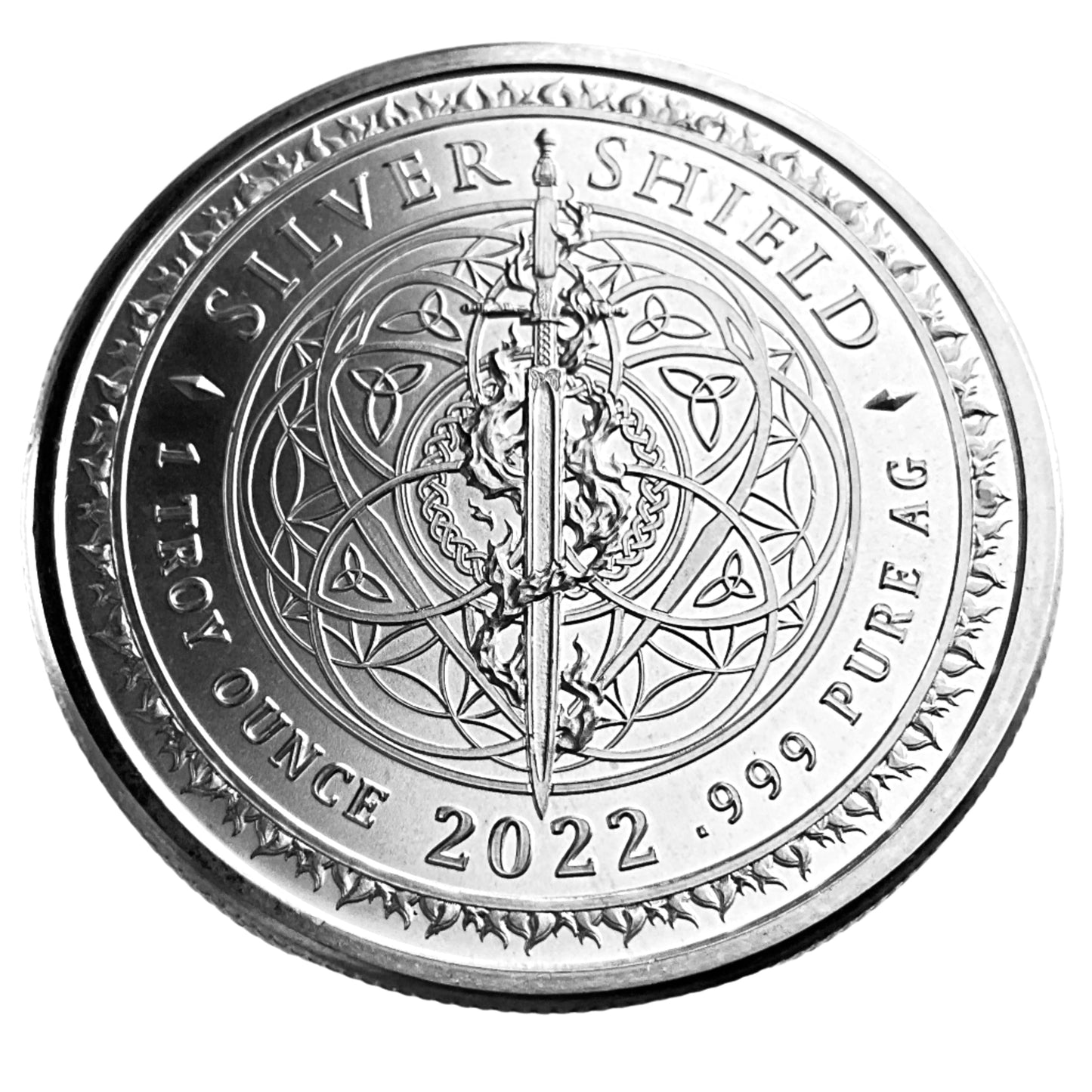 1 ozt Don't Tread on Me 999 Silver Round