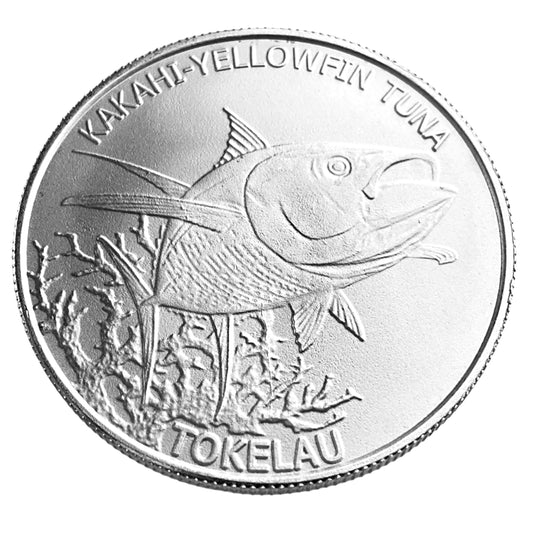 1 ozt Kakahi-Yellowfin Tuna 999 Silver $5