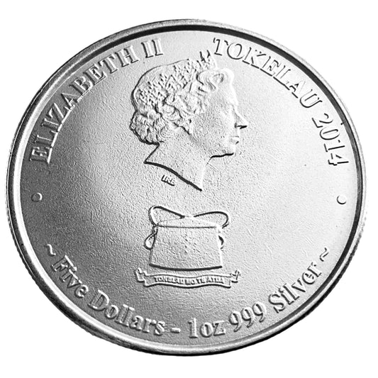 1 ozt Kakahi-Yellowfin Tuna 999 Silver $5