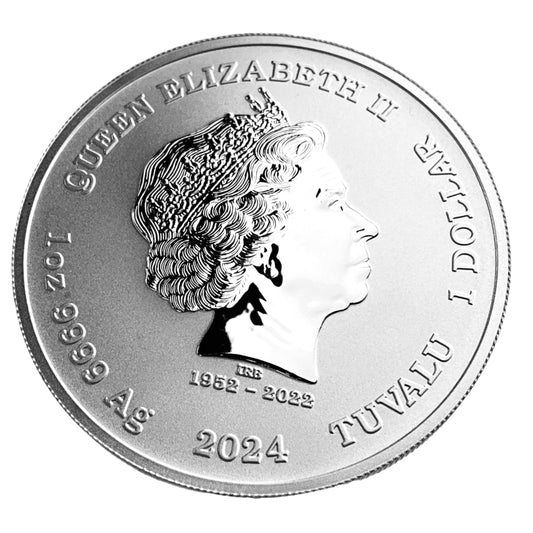 1 ozt Pink Panther 60 Years 9999 Silver Coin