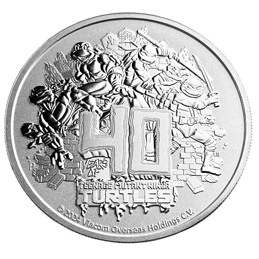 1 ozt Teenage Mutant Ninja Turtles 9999 Coin