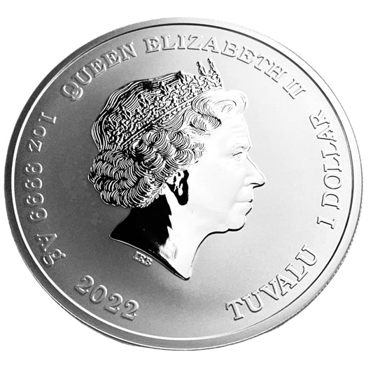 1 ozt Ryu Street Fighter 9999 Coin