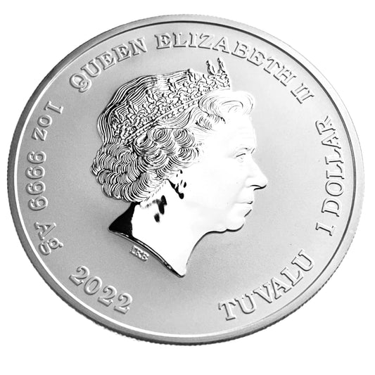 1 ozt Chun Li Legendary Warriors 9999 Coin