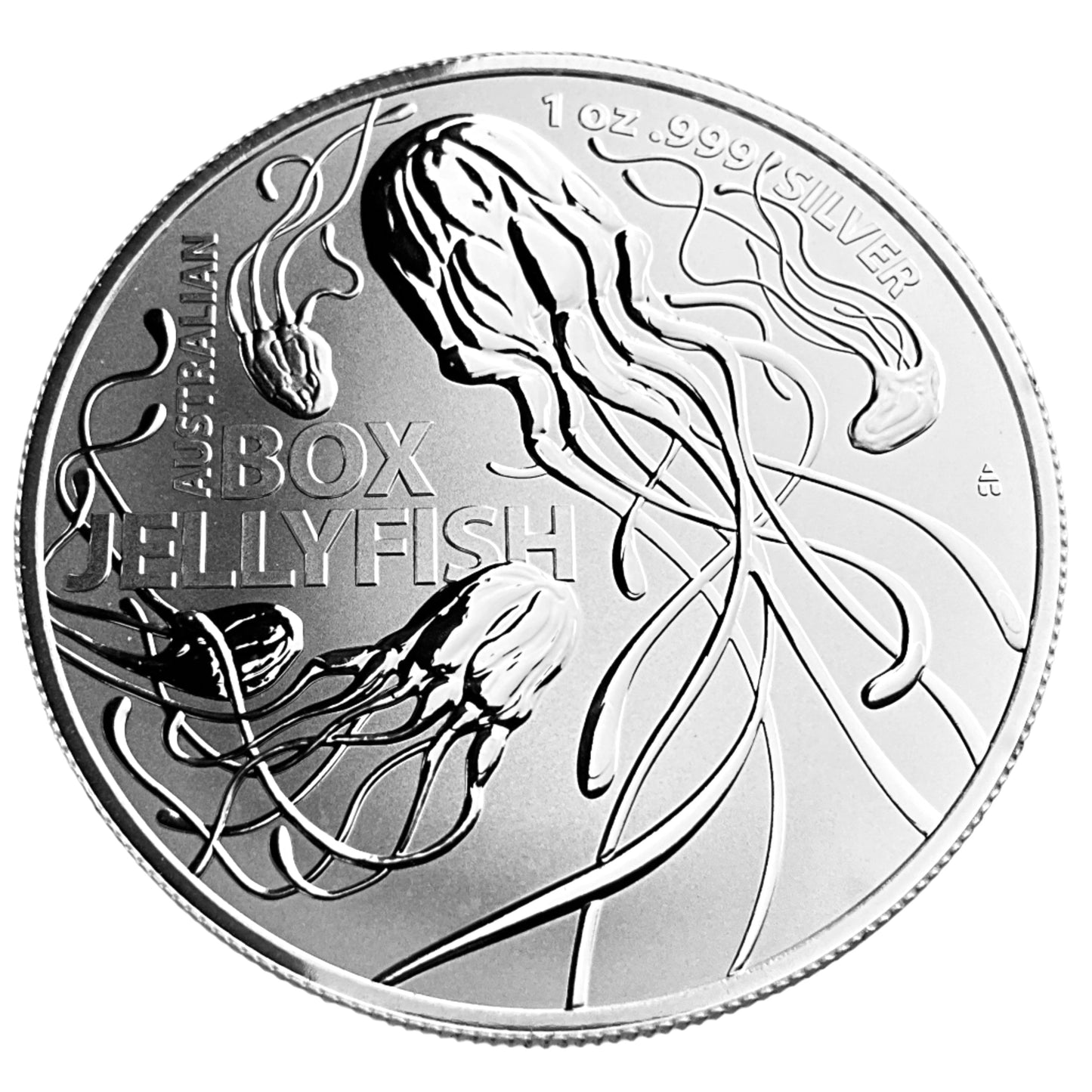 1 ozt Box Jellyfish 999 Silver $1 Coin