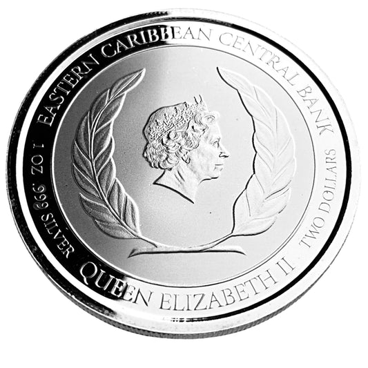 1 ozt Montserrat Sea Turtle 999 Coin