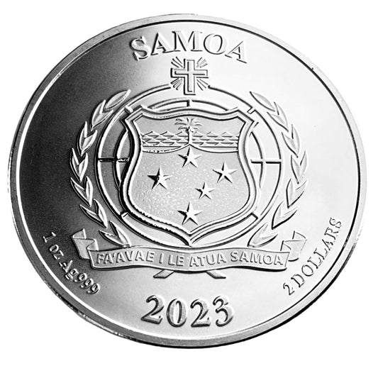 1 ozt Fast & Furious Universal 999 Silver Coin