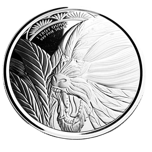 1 ozt Cameroon Mandrill Monkey 999 Coin