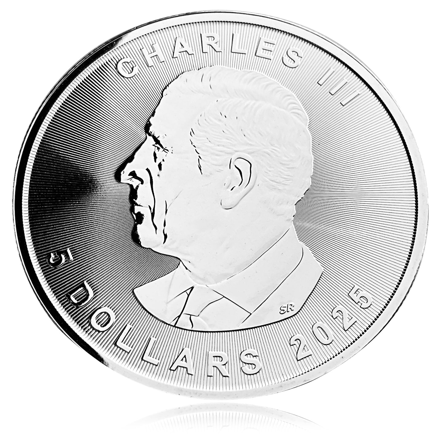 25 ozt 2025 RCM Maple .9999 Silver $5