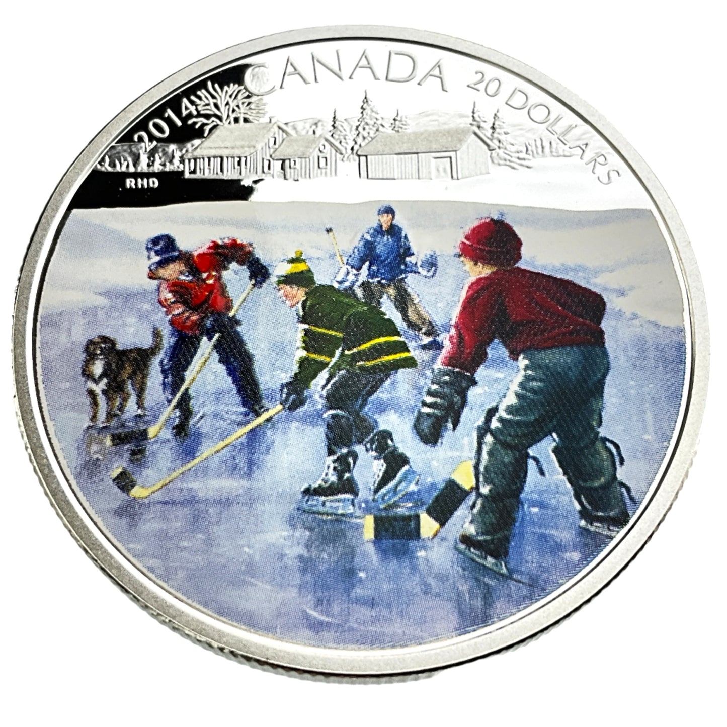 1 ozt Canada Pond Hockey 9999 $20