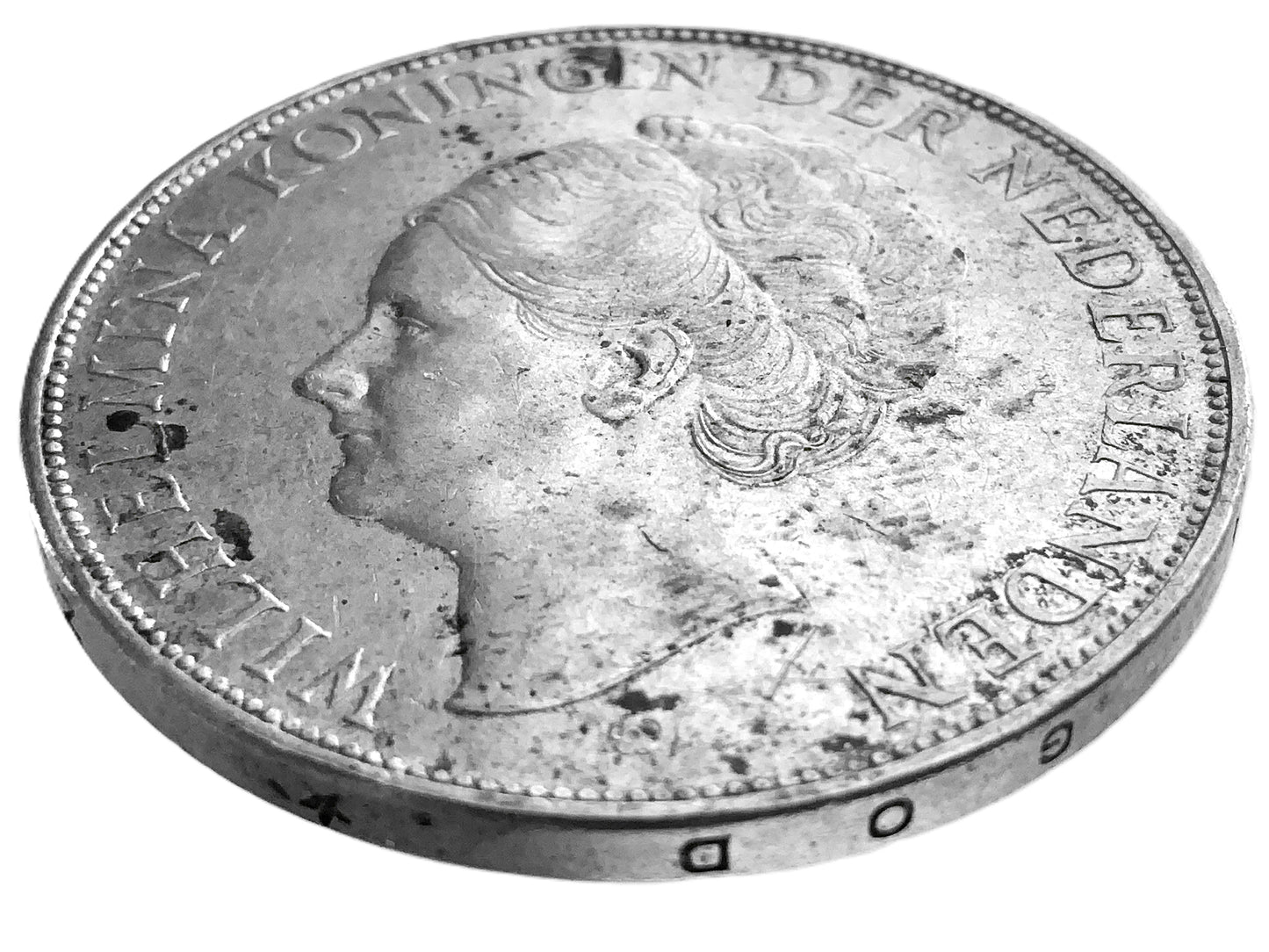 .578 ozt 1938 Netherlands Silver 2.5 Gulden