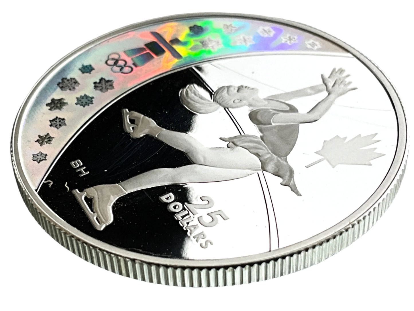 .826 ozt Olympic Figure Skating Silver $25