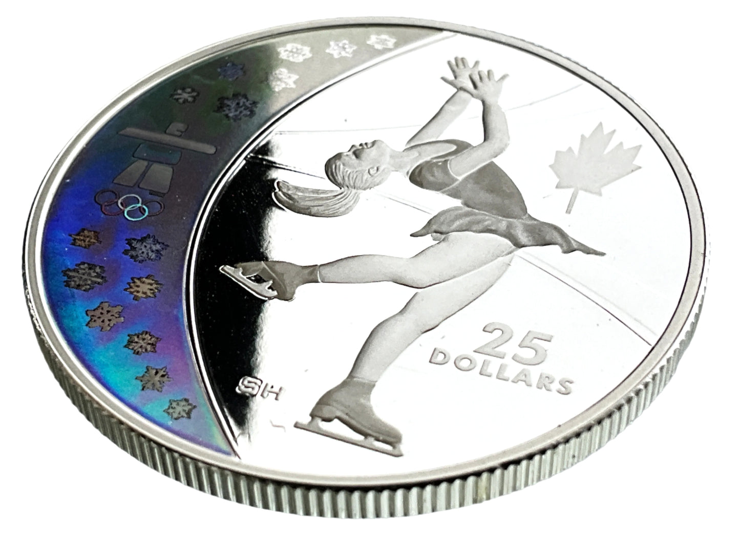 .826 ozt Olympic Figure Skating Silver $25