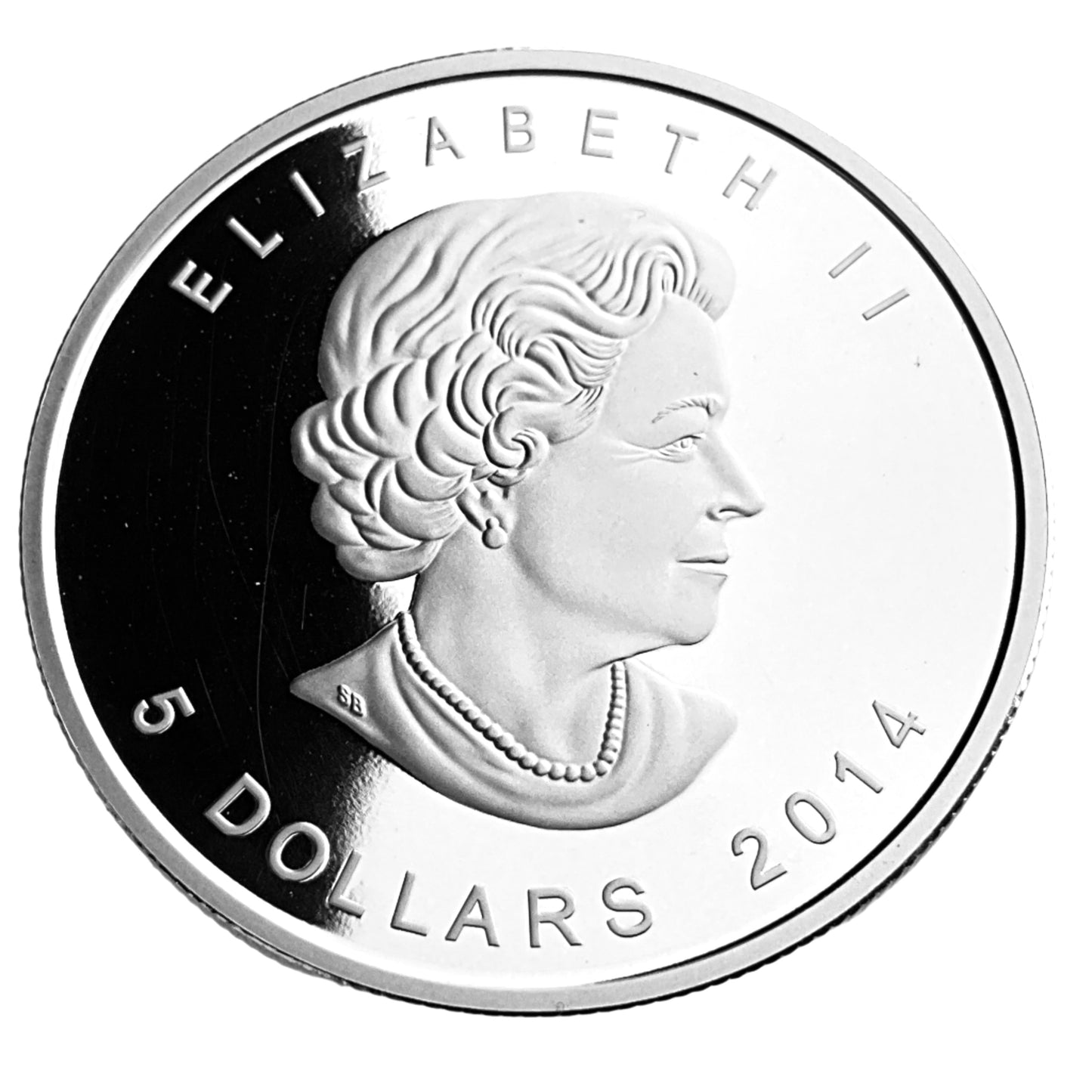 1 ozt Arctic Fox 9999 Silver $5 Coin