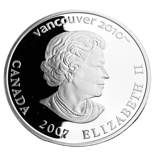 .826 ozt Olympic Curling Silver $25 Coin