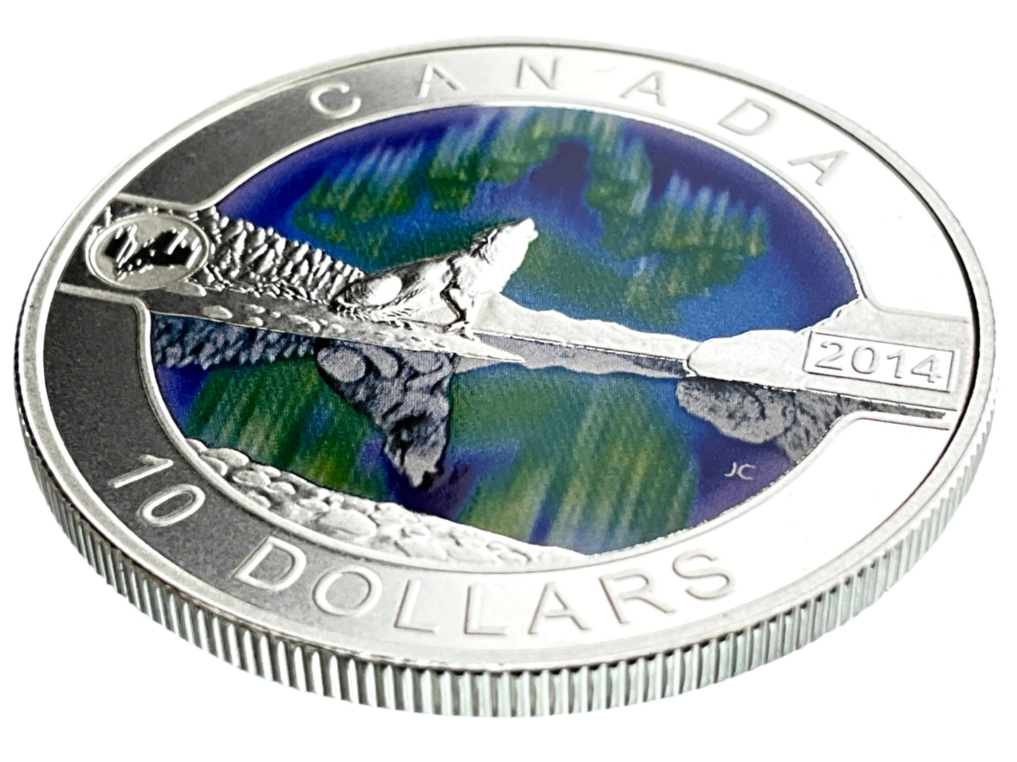 .510 ozt Northern Lights Wolf 9999 $10