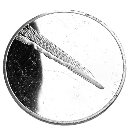 1.124 ozt Comet Kohoutek Silver Medal