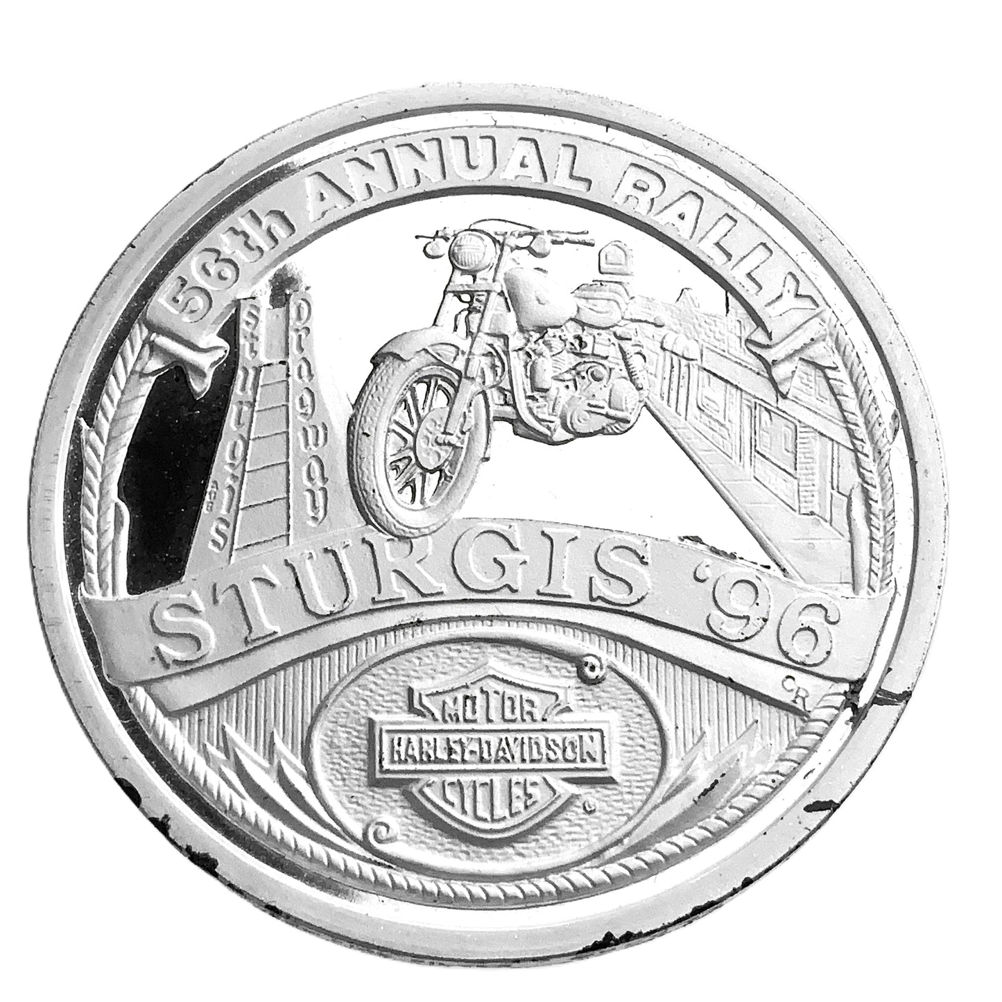 1.02 ozt Sturgis Rally Harley Davidson Silver