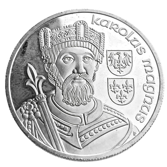 .581 ozt Charlemagne Karolus Magnus Silver
