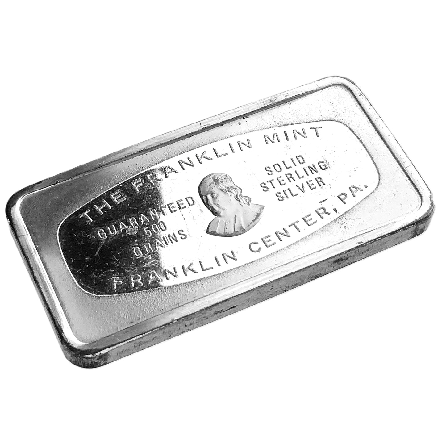 .981 ozt Christmas 1981 Sterling Silver Bar