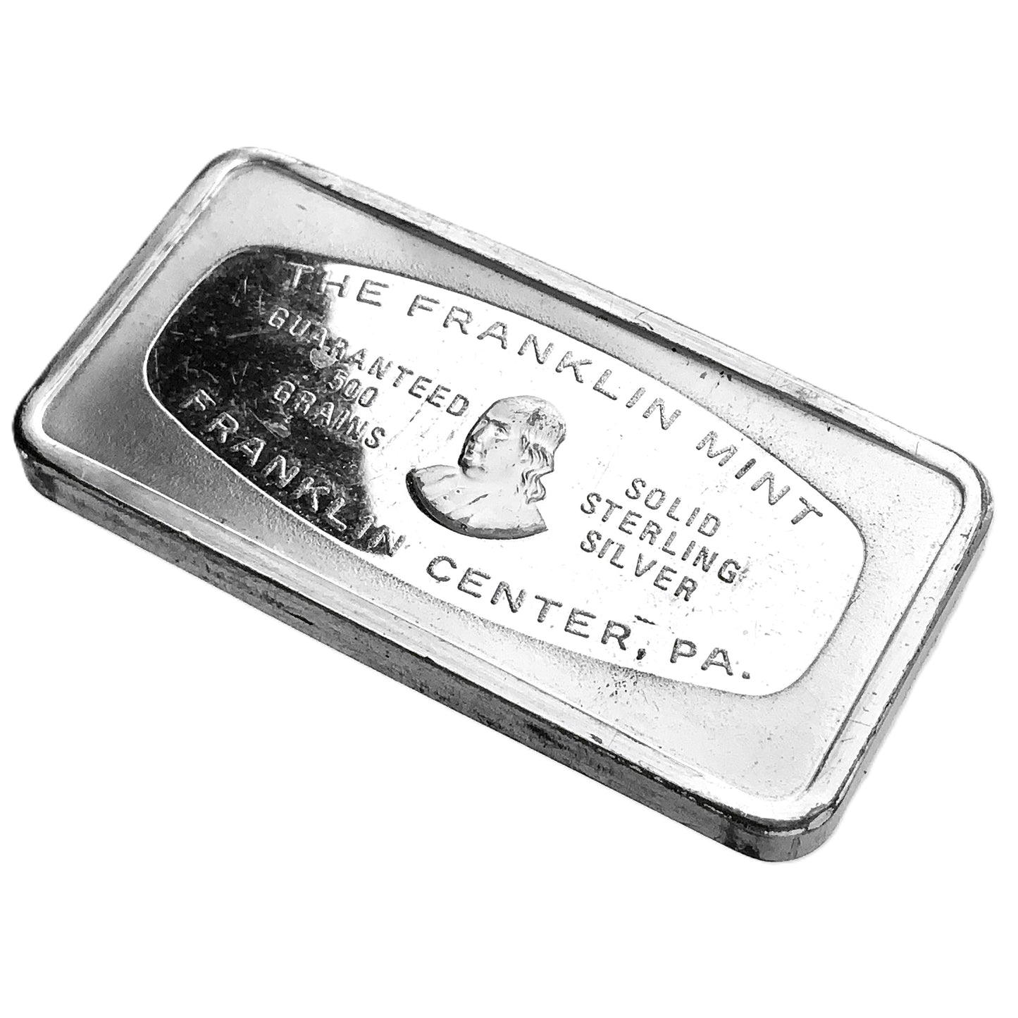 .981 ozt Christmas 1981 Sterling Silver Bar