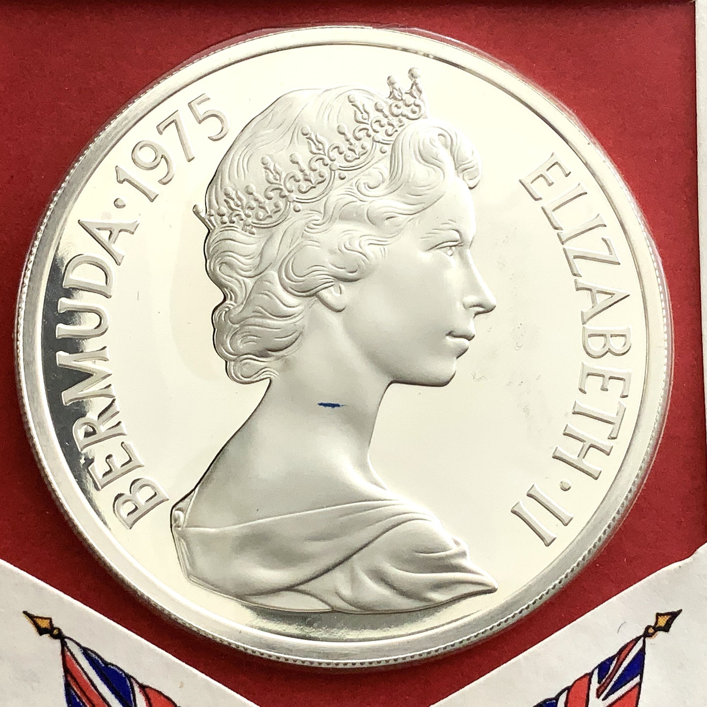 1.445 ozt Bermuda Royal Visit Silver $25
