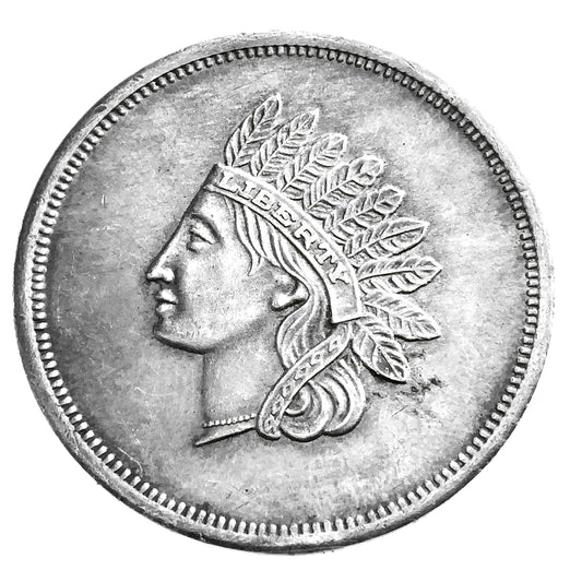 1 ozt Liberty Indian Head 999 Silver Round