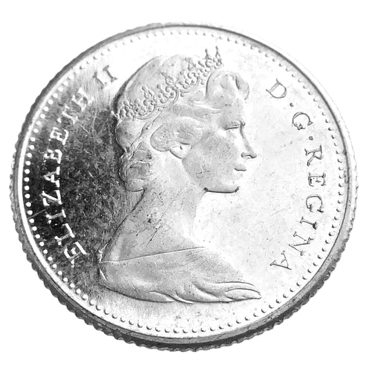 .06 ozt Canada Bluenose Schooner Silver 10¢