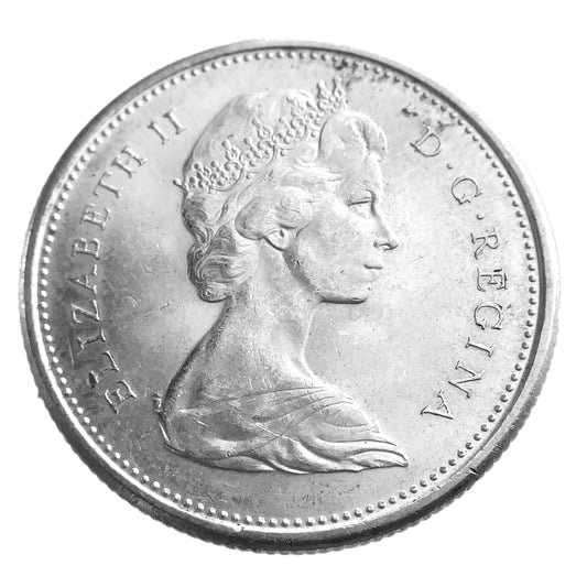 .15 ozt Canada Caribou Quarter Silver 25¢