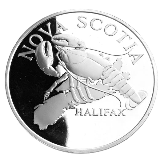 .945 ozt Nova Scotia Province Silver Medal