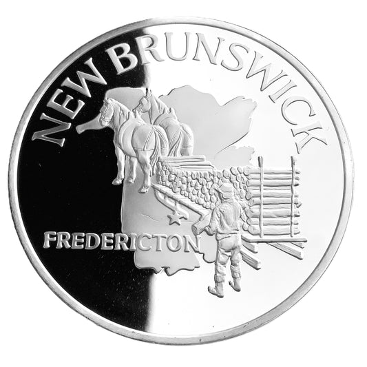 .945 ozt New Brunswick Province Silver