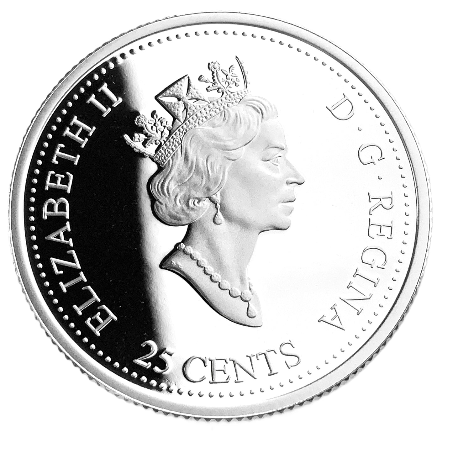.175 ozt April Northern Heritage Silver 25¢