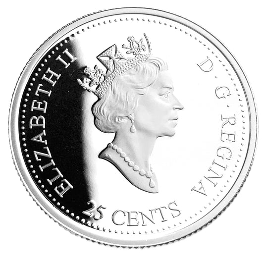 .175 ozt June From Coast to Coast Silver 25¢