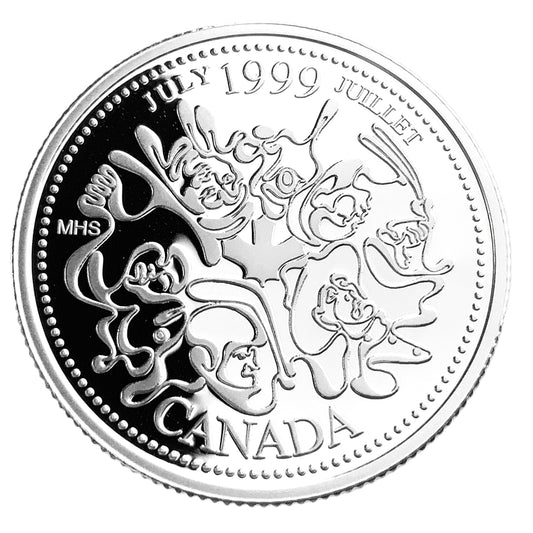 .175 ozt July Nation of People Silver 25¢