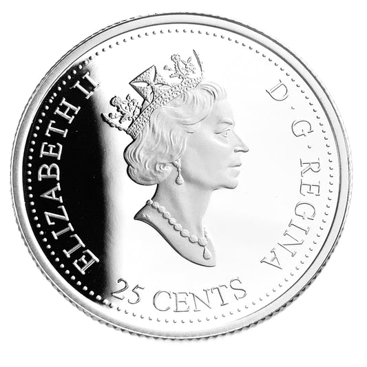 .175 ozt November Airplane Open North Silver 25¢