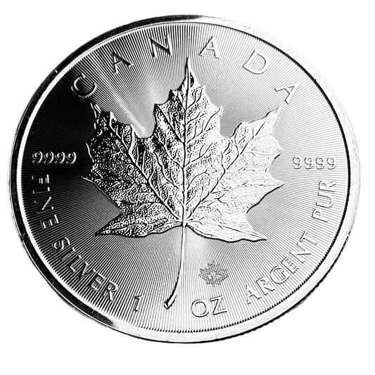 1 ozt Maple Random Year 9999 Silver $5