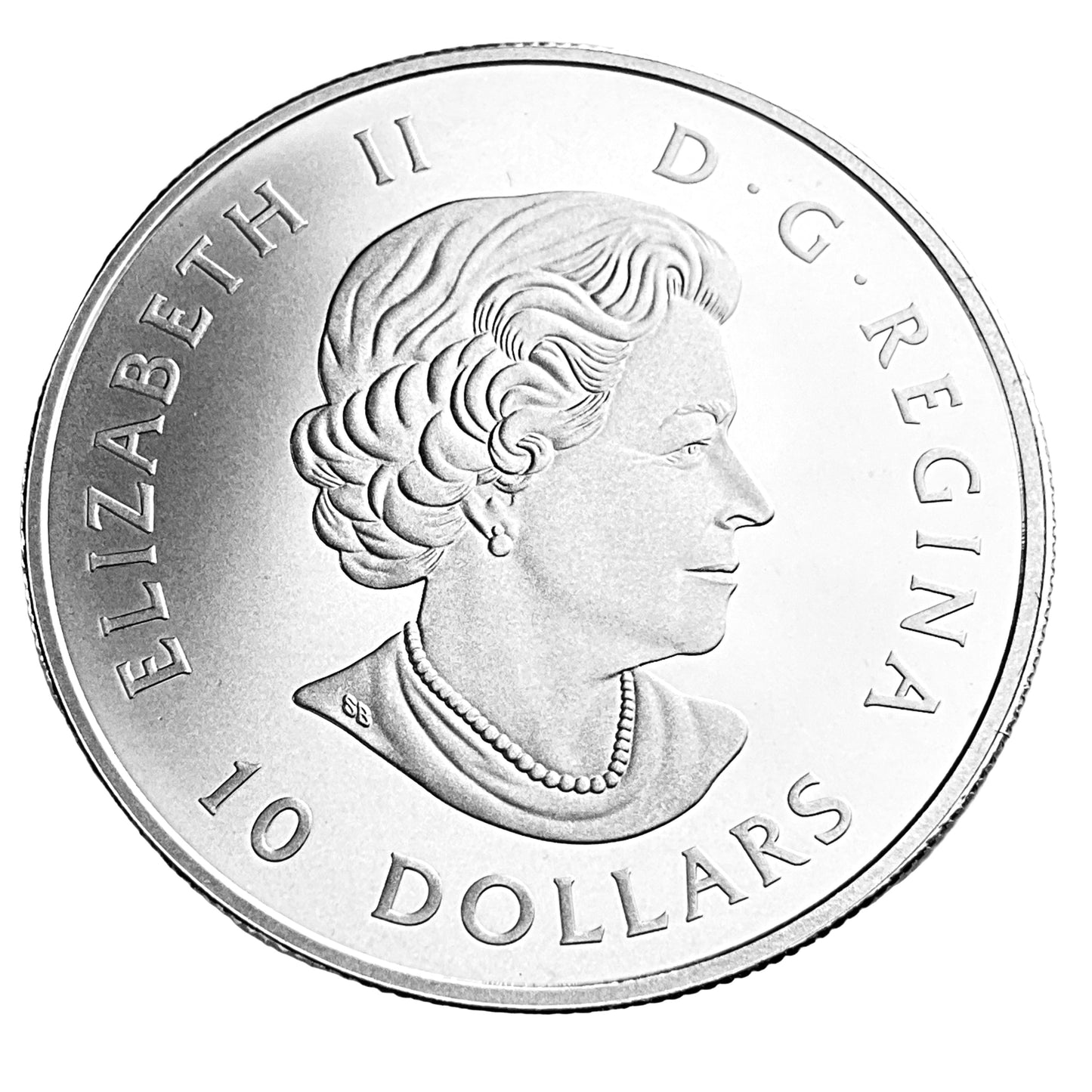 .510 ozt Grizzly Bear 9999 Silver $10 Coin