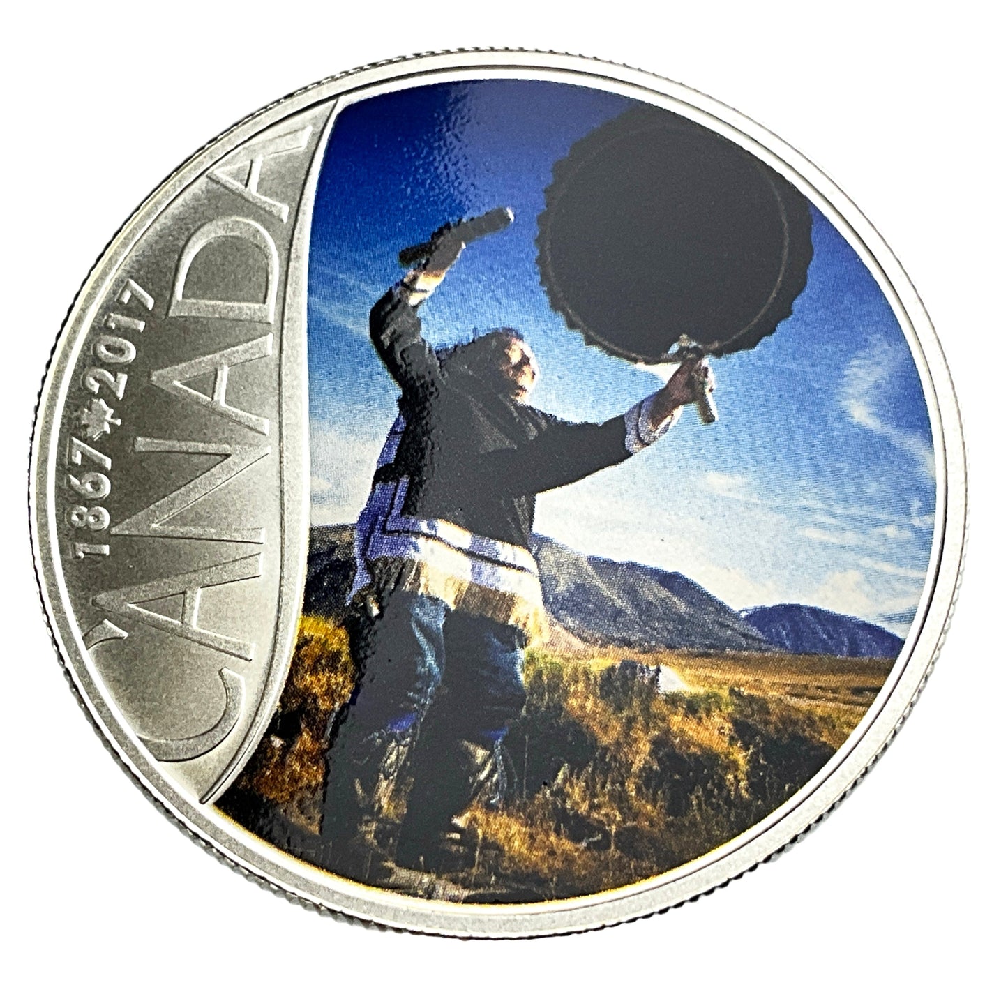 .510 ozt Drum Dancing 9999 Silver $10