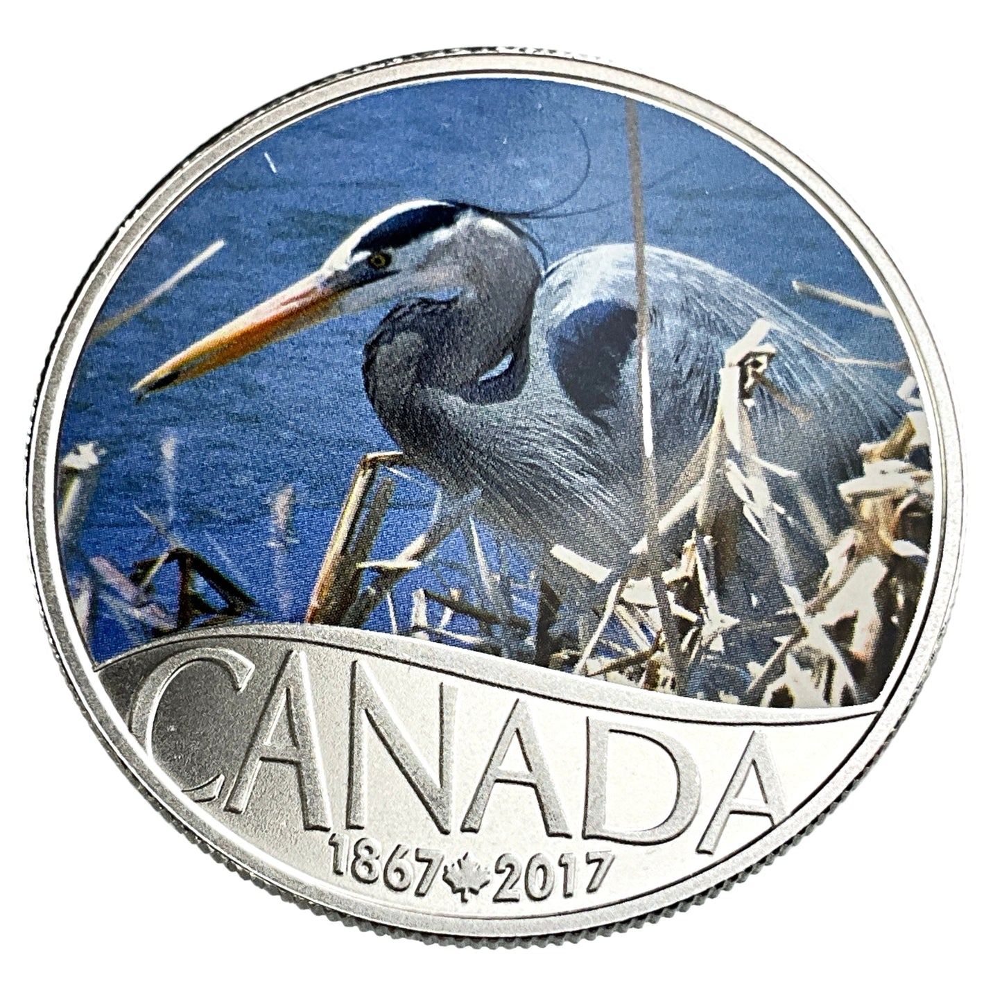 .510 ozt Great Blue Heron 9999 Silver $10
