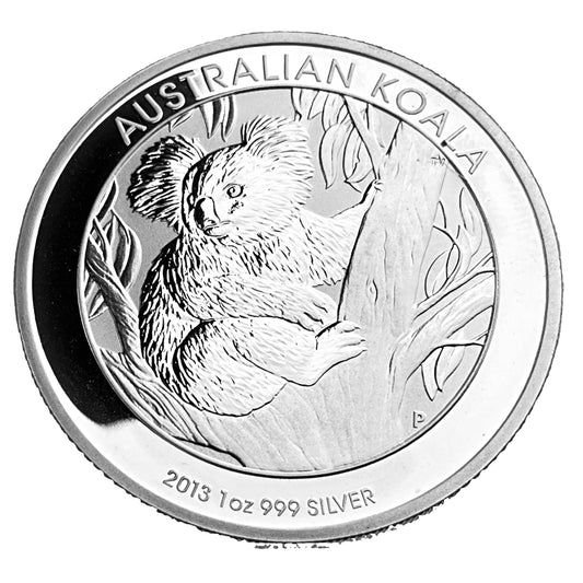 1 ozt 2013 Australia Koala 999 Silver $1