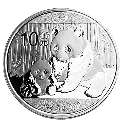 1 ozt 2012 Chinese Panda 999 Silver Coin