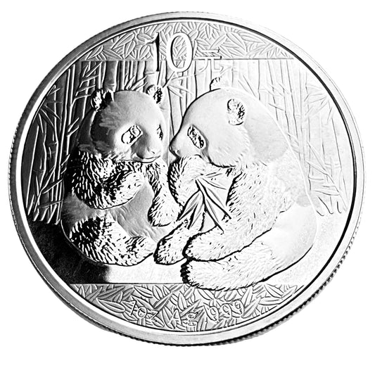 1 ozt 2012 Chinese Panda 999 Silver Coin
