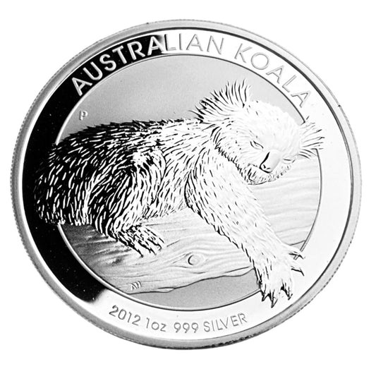 1 ozt 2012 Australia Koala 999 Silver $1