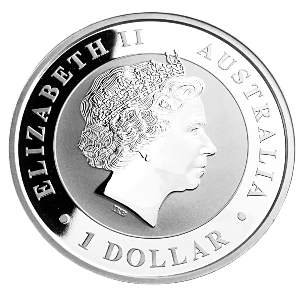 1 ozt 2017 Kookaburra 999 Silver $1 Coin