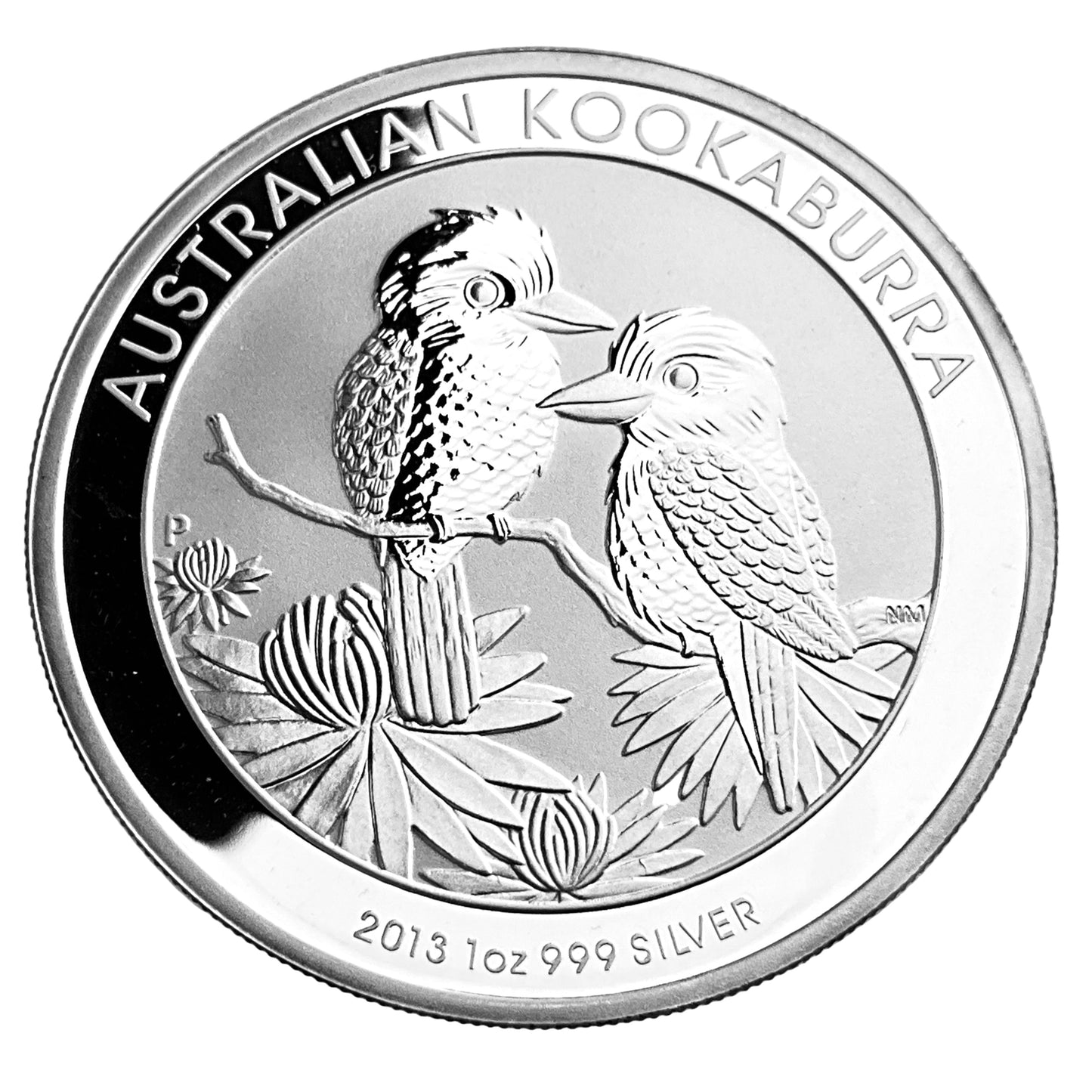 1 ozt 2013 Kookaburra 999 Silver $1 Coin