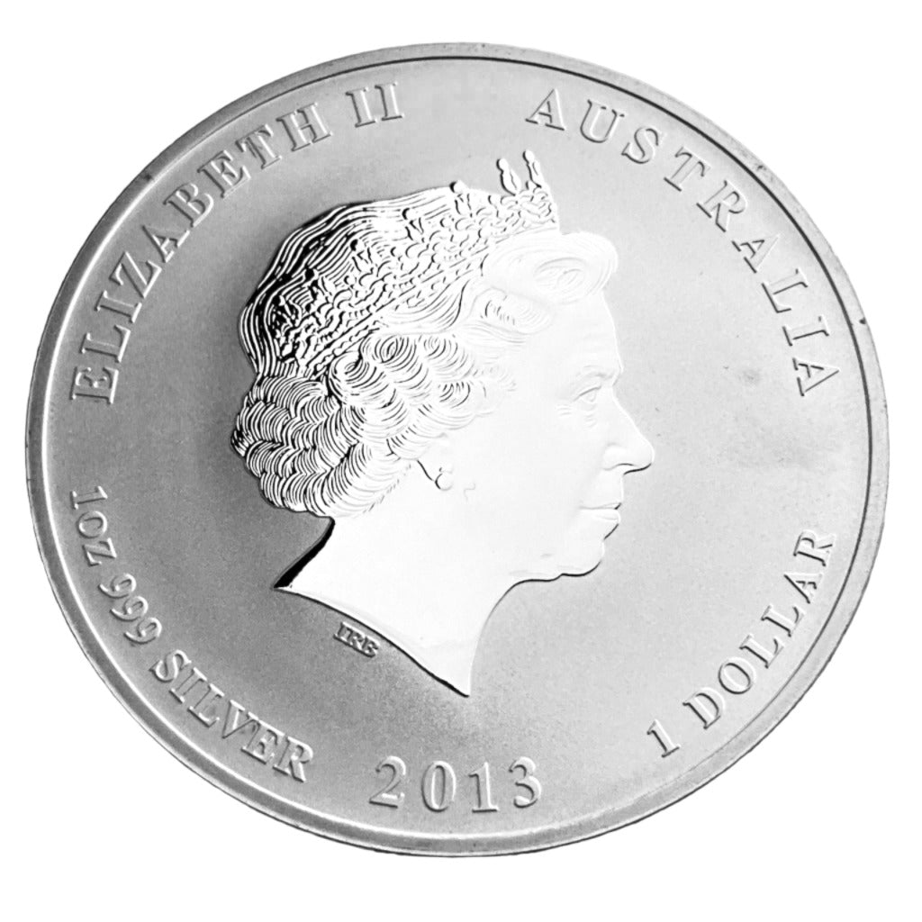 1 ozt 2013 Year of the Snake 999 Silver $1
