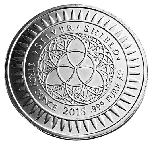 1 ozt Legalize Nature 999 Silver Round